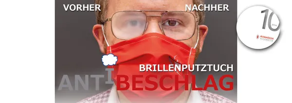 Anti-Beschlag Brillenputztuch